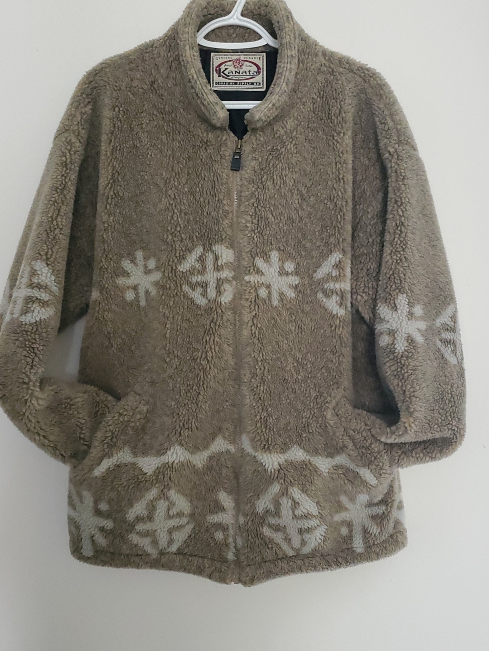 Vintage 90s Kanata Outfitter Sherpa Fleece Jacket